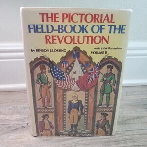 Benson Lossing Pictorial Field-Book Revolution Vol 2 Only 1972 Tuttle DAMAGED